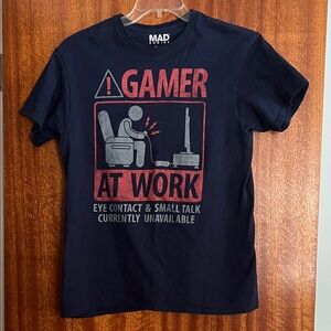 MAD Engine Navy Gamer Graphic Tee